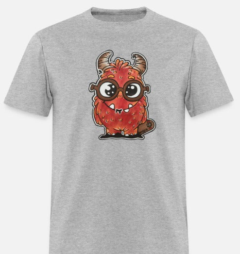 T-shirt enfant Monstre rouge