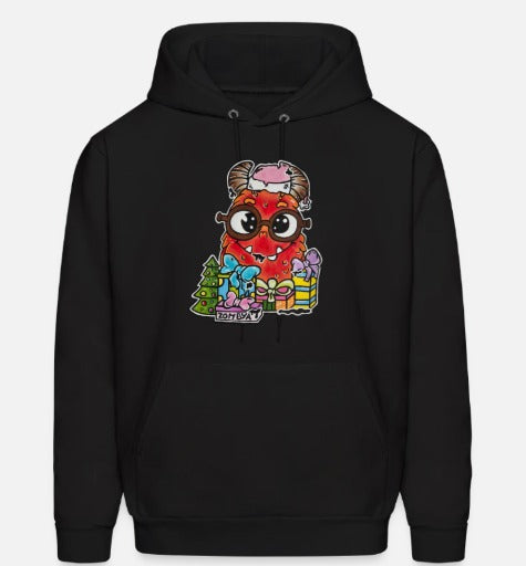 Hoodies Monstre rouge Noël