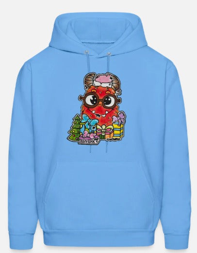 Hoodies Monstre rouge Noël