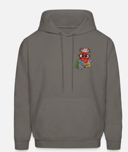 Hoodies Monstre rouge Noël