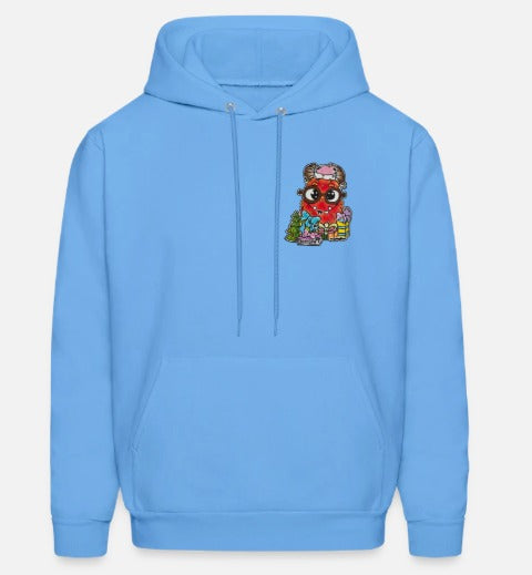 Hoodies Monstre rouge Noël