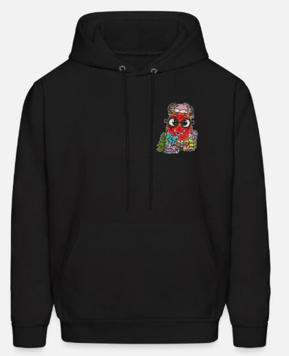 Hoodies enfant Monstre rouge Noël