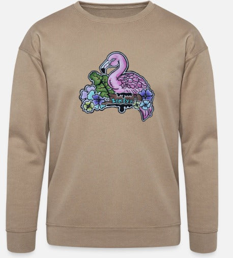 Crewneck flamant rose