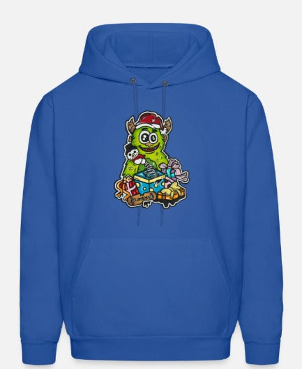Hoodies Monstre vert Noël