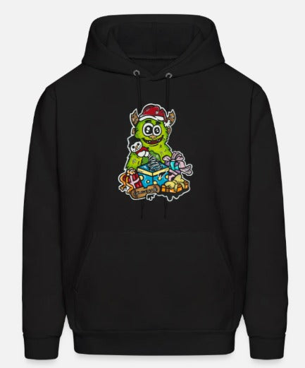 Hoodies Monstre vert Noël