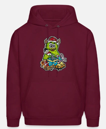 Hoodies enfant Monstre vert Noël