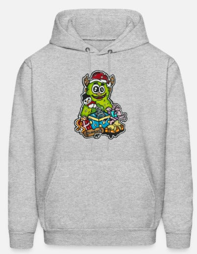 Hoodies Monstre vert Noël