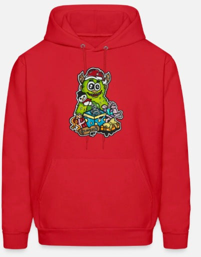 Hoodies enfant Monstre vert Noël