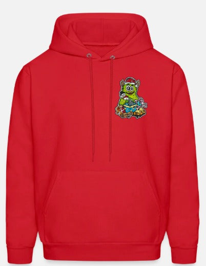 Hoodies Monstre vert Noël