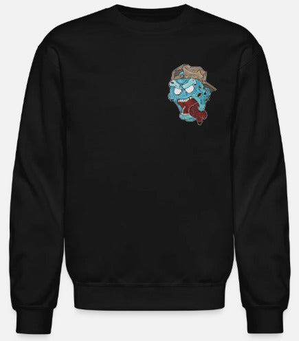 Crewneck enfant Zombie casquette
