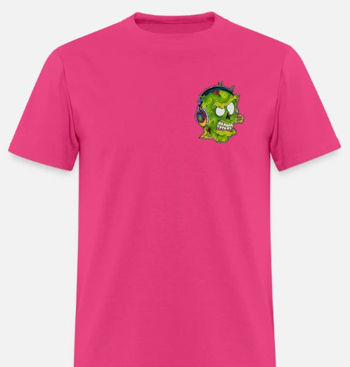 T-shirt zombie écouteur