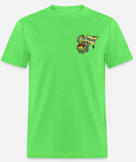 T-shirt zombie bonjour