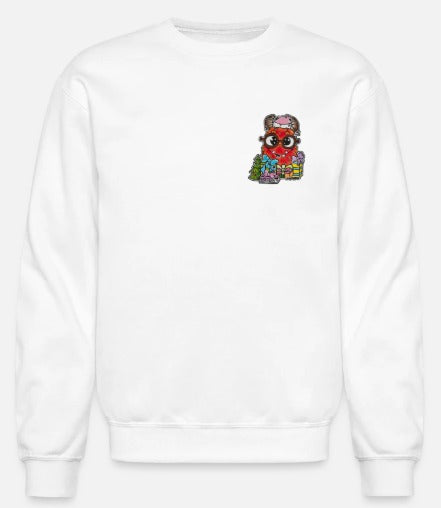 Crewneck Monstre rouge Noël
