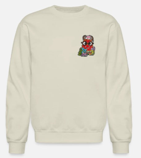 Crewneck Monstre rouge Noël