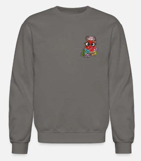 Crewneck Monstre rouge Noël