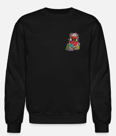 Crewneck Monstre rouge Noël