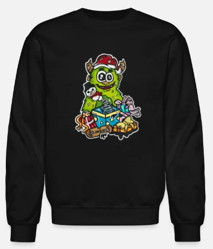 Crewneck Monstre vert Noël
