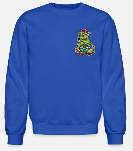Crewneck Monstre vert Noël