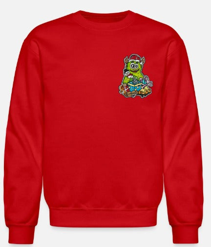 Crewneck Monstre vert Noël