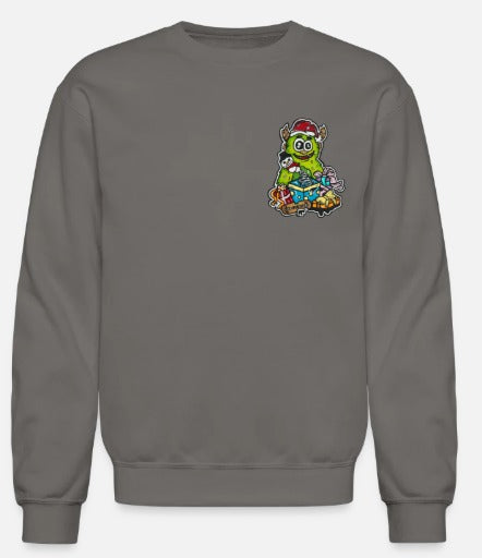 Crewneck Monstre vert Noël