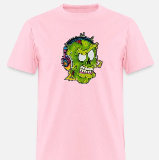 T-shirt Zombie écouteur