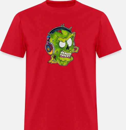 T-shirt Zombie écouteur