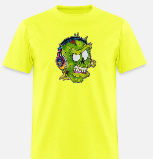 T-shirt Zombie écouteur