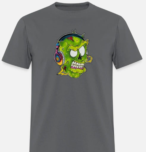 T-shirt enfant Zombie écouteur