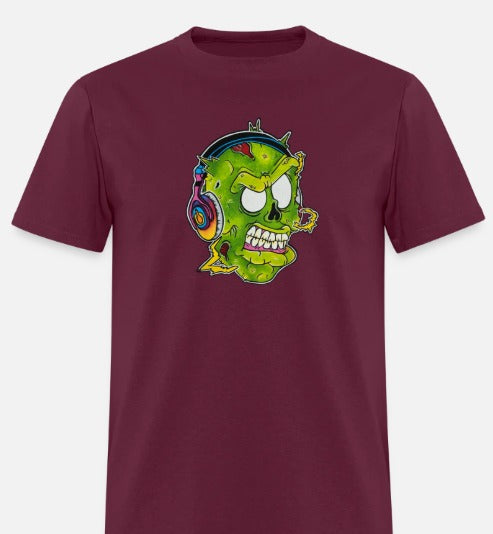T-shirt Zombie écouteur