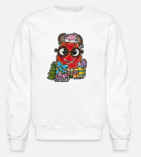 Crewneck Monstre rouge Noël