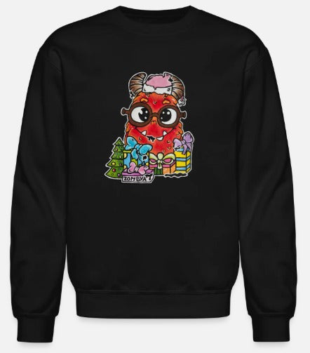 Crewneck enfant Monstre rouge Noël