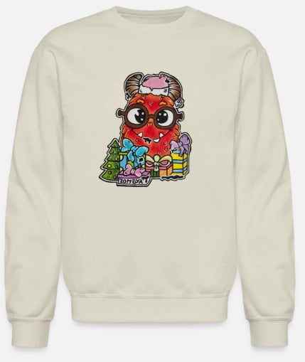 Crewneck Monstre rouge Noël