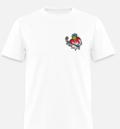 T-shirt pour tout-petits Joueur zombie hockey