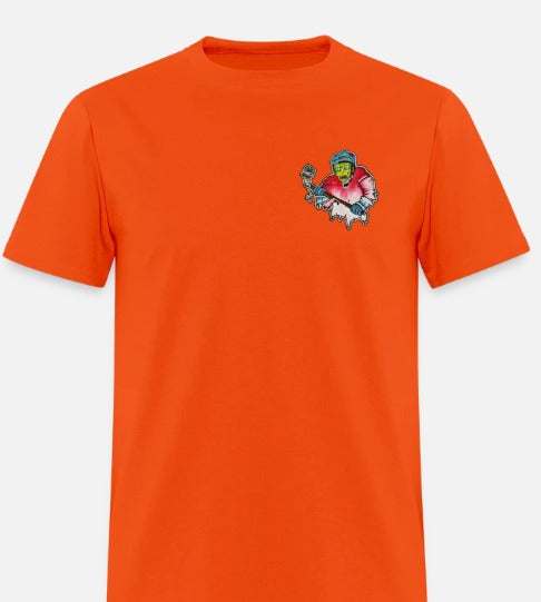 T-shirt enfant Joueur zombie hockey