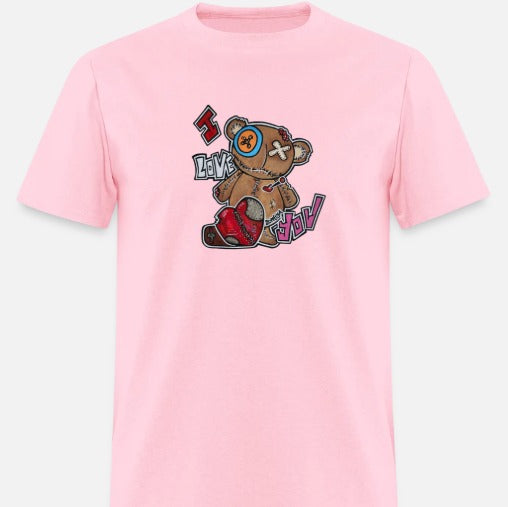 T-shirt Ours I love you