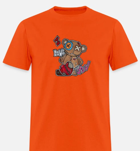 T-shirt Ours I love you