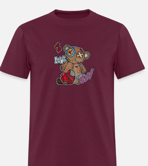 T-shirt Ours I love you