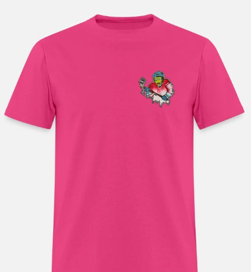 T-shirt Joueur zombie hockey