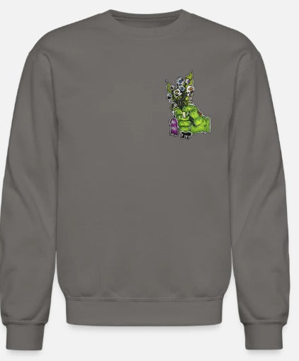 Crewneck main bouquet fleur