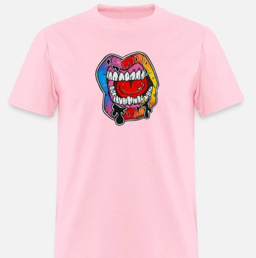 T-shirt enfant Lèvre multicolore