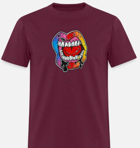T-shirt enfant Lèvre multicolore