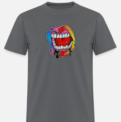 T-shirt enfant Lèvre multicolore