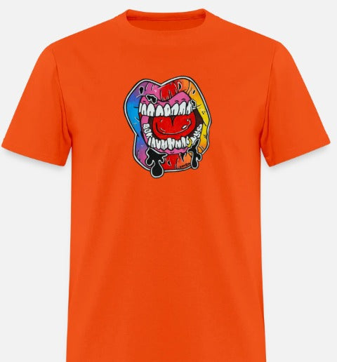 T-shirt enfant Lèvre multicolore