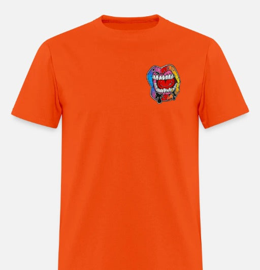 T-shirt Lèvre multicolore