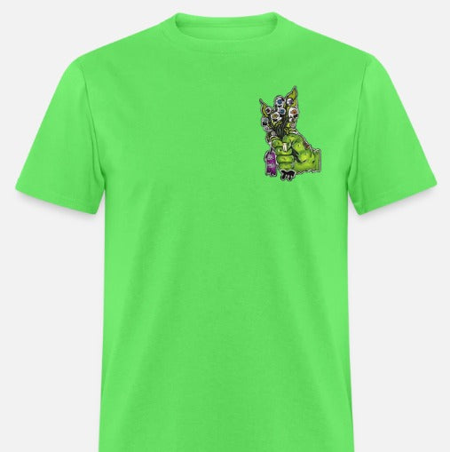 T-shirt zombie bouquet de fleur