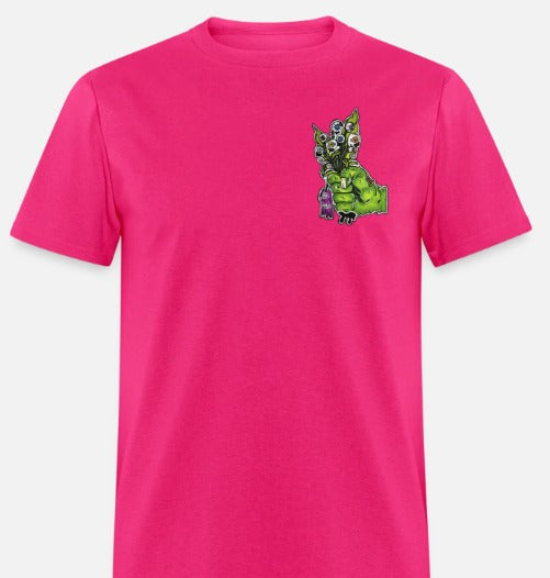 T-shirt zombie bouquet de fleur