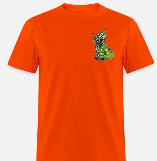 T-shirt zombie bouquet de fleur