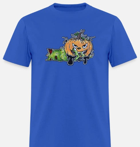 T-shirt pour tout-petits Main zombie citrouille