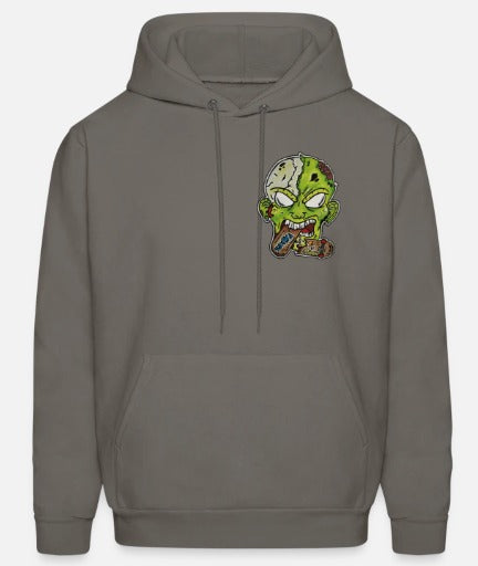 Hoodies zombie qui mange skate