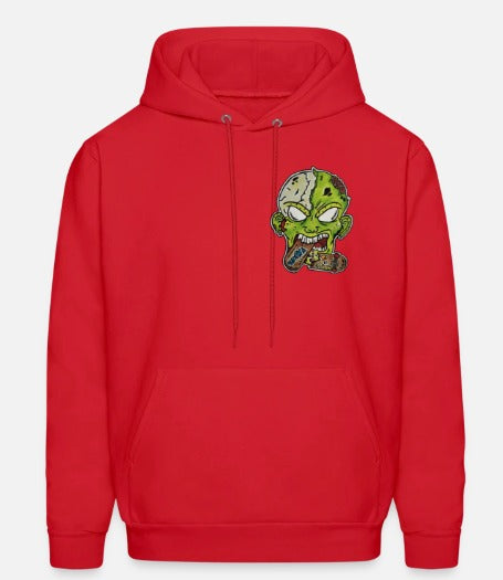 Hoodies zombie qui mange skate